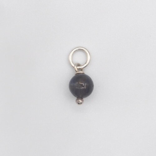 Pendentif auréa iolite argent massif