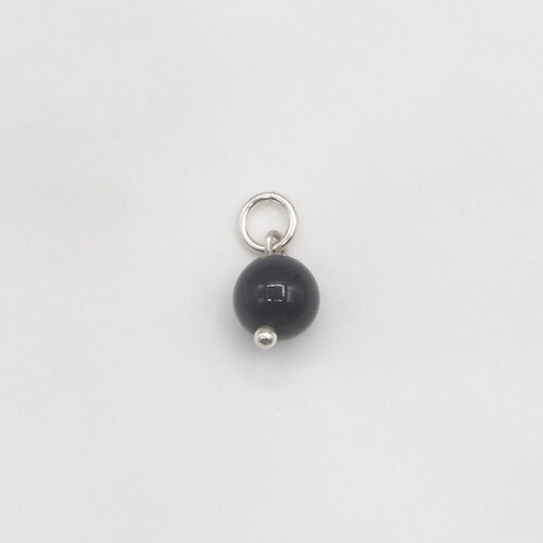 Pendentif ulysse pour homme tourmaline argent massif