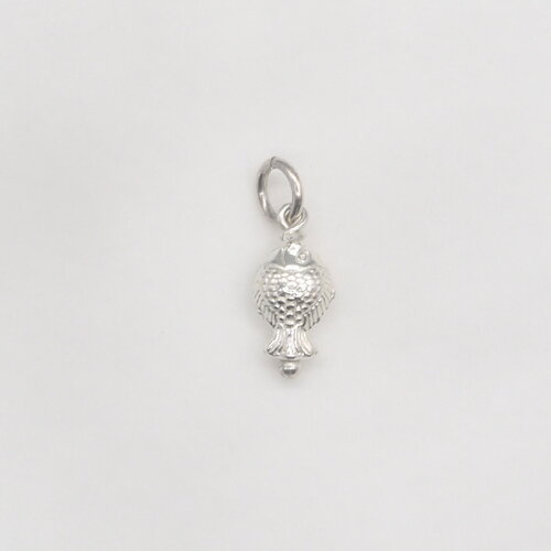 Pendentif marius pour homme poisson argent massif