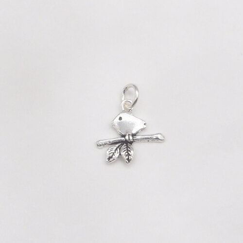 Pendentif achille oiseau argent massif