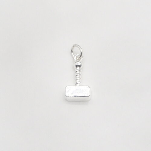 Pendentif ivar pour homme marteau argent massif