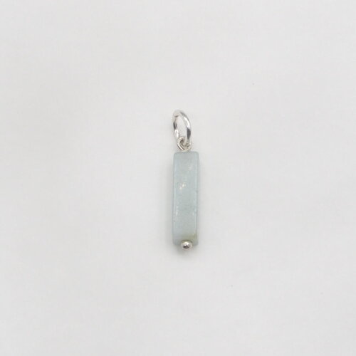 Pendentif javier amazonite argent massif