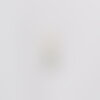 Pendentif erel prehnite jaune or 14 carats (gold filled)