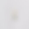 Pendentif erel prehnite jaune or 14 carats (gold filled)