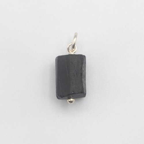 Pendentif cléo tourmaline argent massif