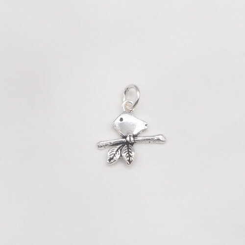 Pendentif achille oiseau argent massif