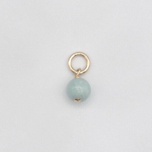 Pendentif callum amazonite or 14 carats (gold filled)