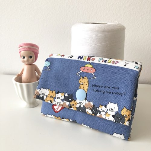 Porte-feuille enfant les chatons dans un picker machine rigolos //cadeau enfant