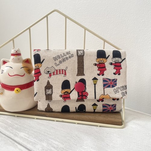 Porte-feuille enfant les chatons rigolo à londres //porte carte//cadeau enfant