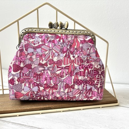 Porte monnaie papillons liberty of london jenny's ribbon de liberty japon