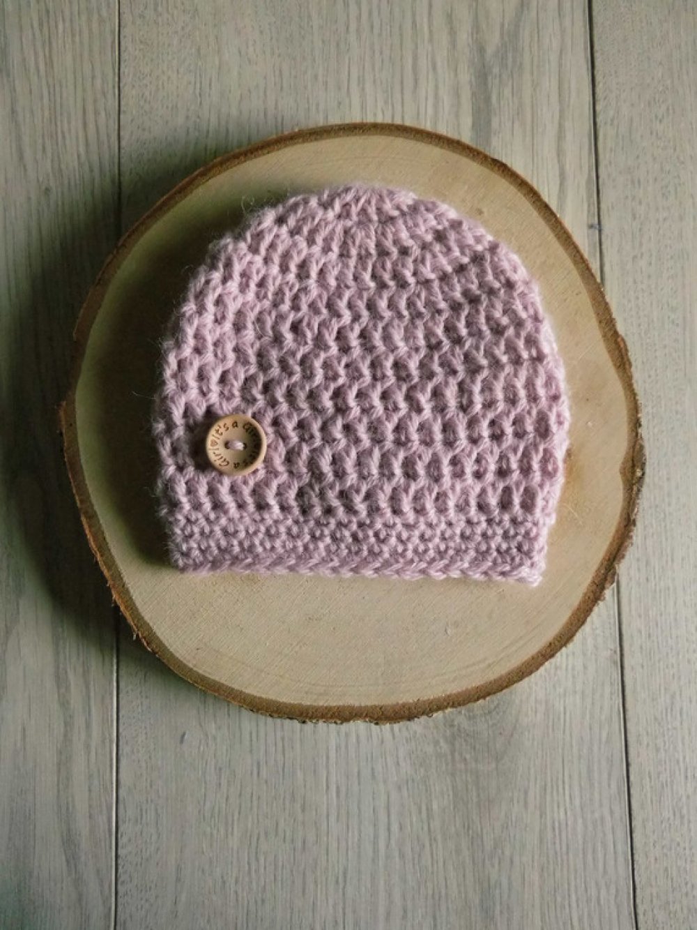 Bonnet Bebe Au Crochet Un Grand Marche