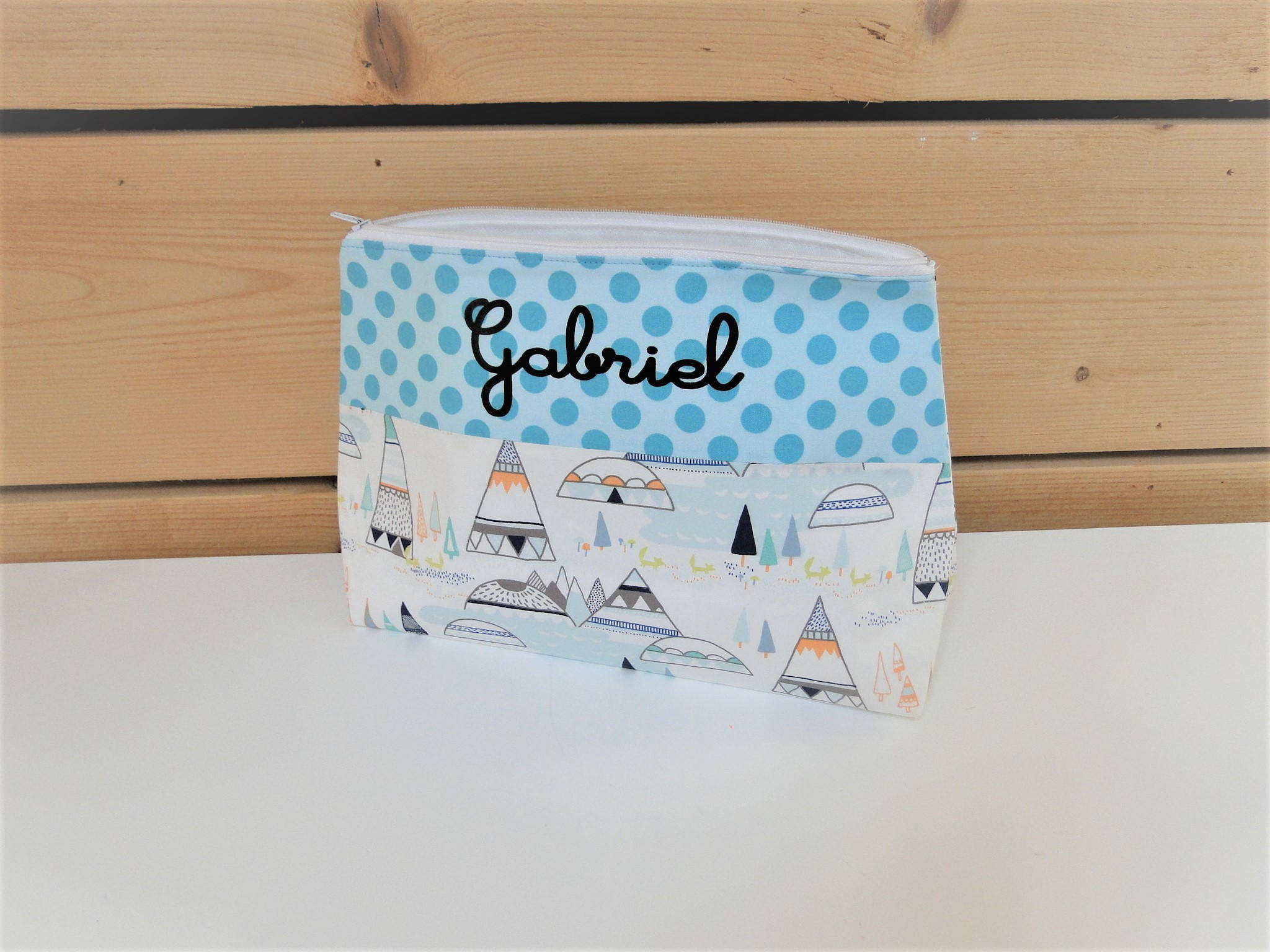 Trousse de Toilette PETIT MEC Bleu pour Enfant Gar/çon B/éb/é