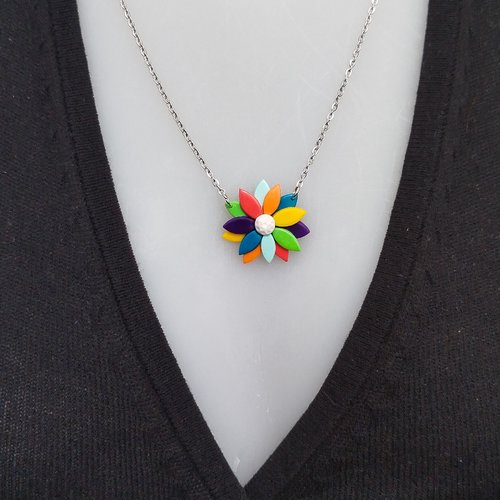 Collier en argile polymère