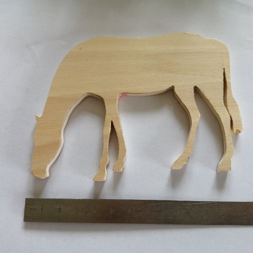 Forme en bois cheval