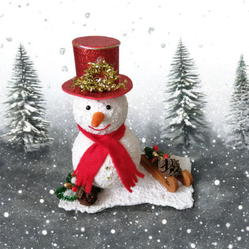 Noël, bonhomme de neige