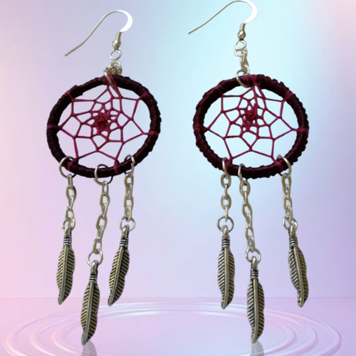 Boucles d'oreilles, attrape rêves