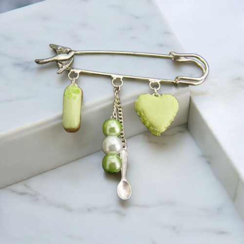 Broche épingle gourmandises