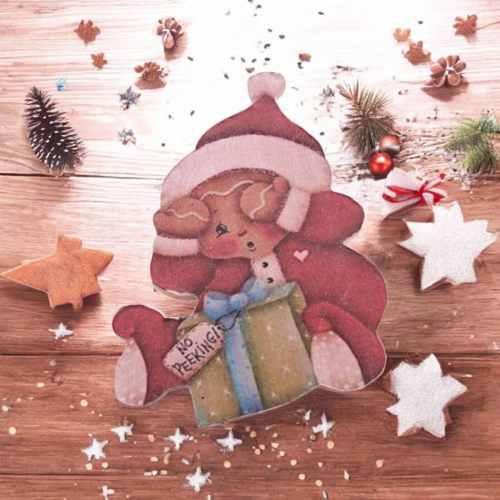 Magnet, pain d'épice noël