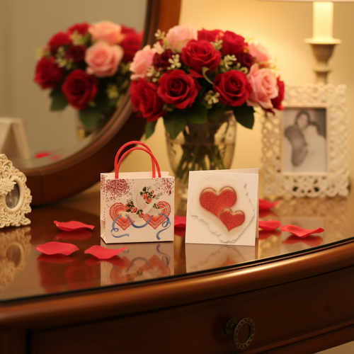 Sac miniature, maison de poupée, collection, saint valentin