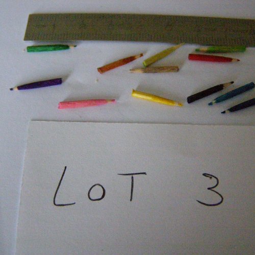 Crayons miniature