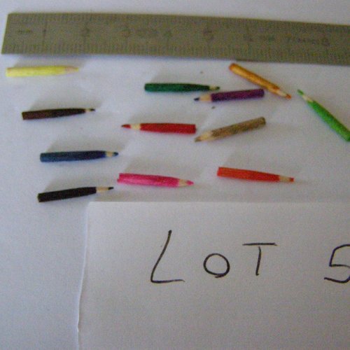 Crayons miniature
