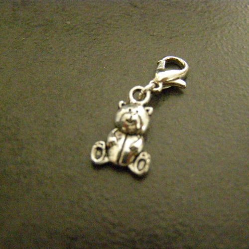Pendentif, charm, nounours