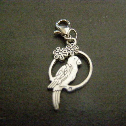 Pendentif, charm, oiseau