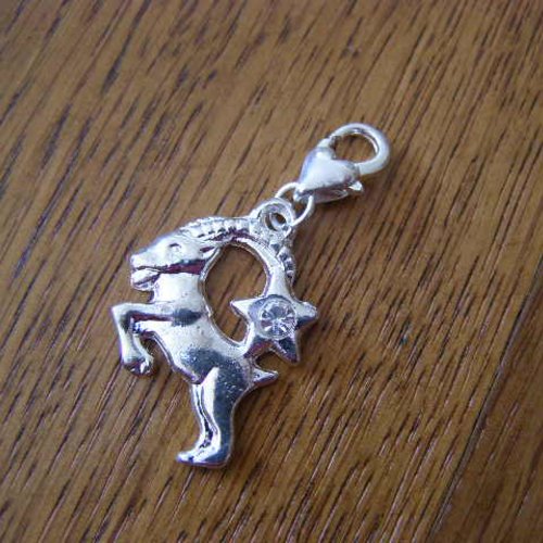 Pendentif, charm, signe du zodiaque bélier