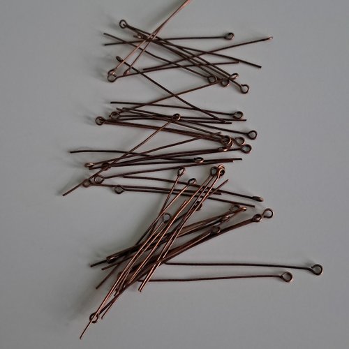 Lot de 50 tiges à œillet