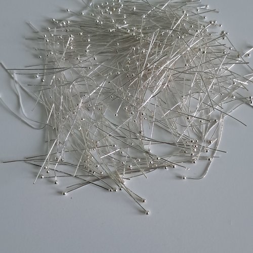 Lot de tiges à tête pour bijoux