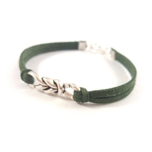 Bracelet homme vert