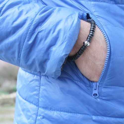 Bracelet homme perles