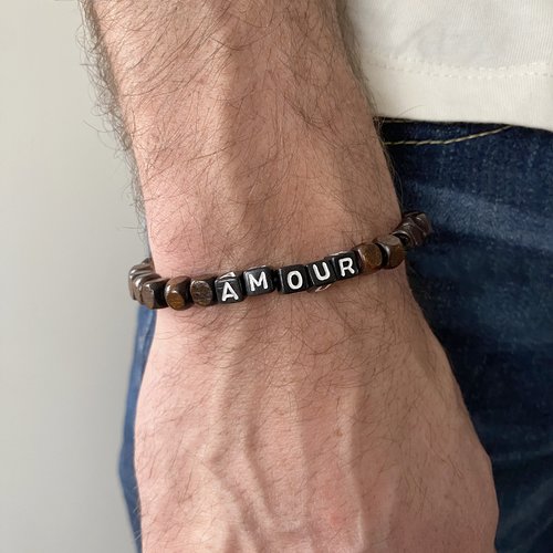 Bracelet homme "amour"