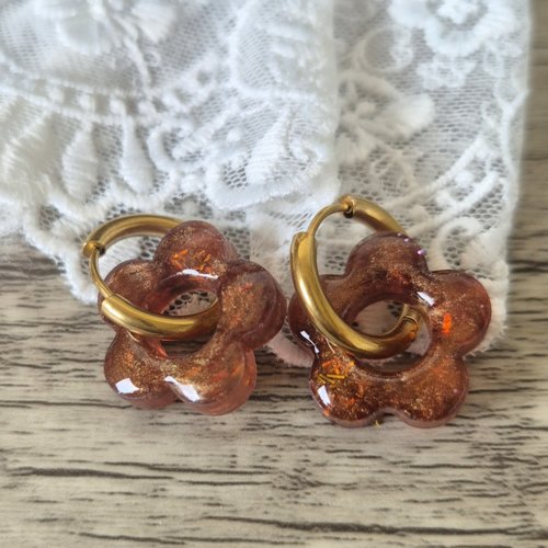 Boucles d’oreilles tiny fleurettes "esmée"