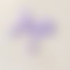 Jolie paillette ovale filigrane oriental violet clair 