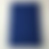 Coupon de feutrine bleu marine , épaisseur 3 mm 