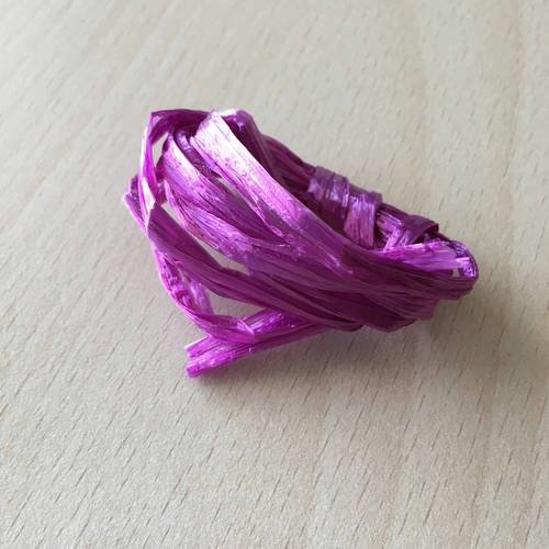 Raphia violet irisé 4038 