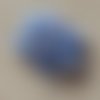 Sachet de perles à multi facettes irisées bleu 