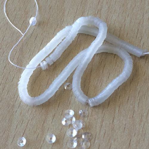 Cuvette transparent lustré irisée 3 mm qualité française haute couture 