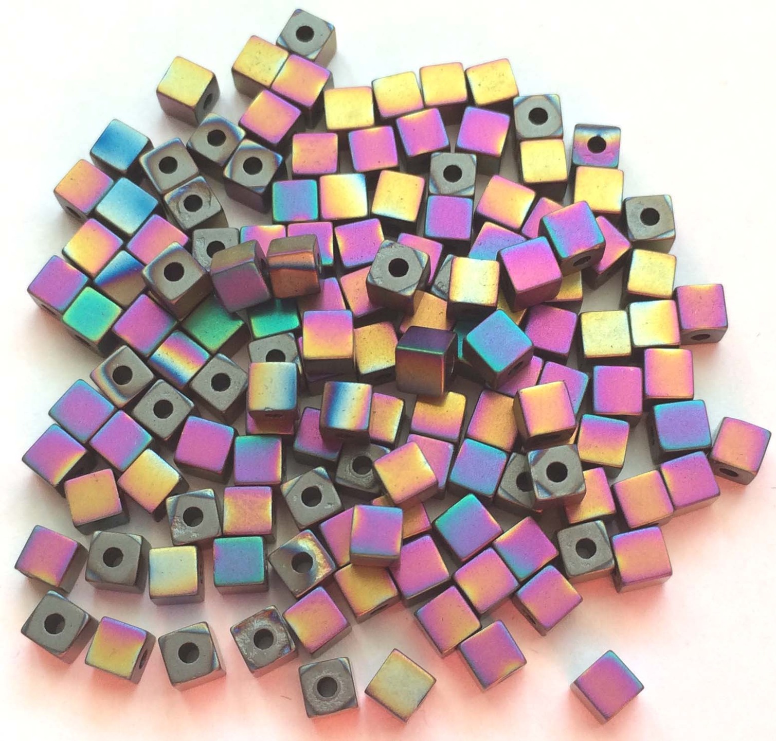Boîte à mouchoir cube carré - boite à mouchoir cubique à décorer ou faire  une mosaïque
