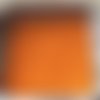 Jolie petite perle "miyuki" micro-bille couleur orange satiné mat 