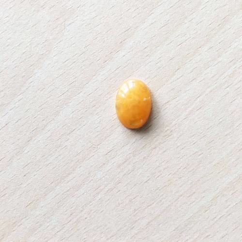 Cabochon oval mandarine   13 x 18 mm 