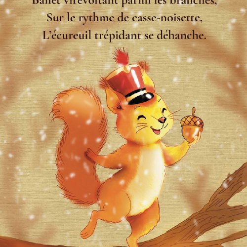 Calendrier de l'avent poetique - 25 cartes illustrées / rituel doux de noël / créations artisanales francaises
