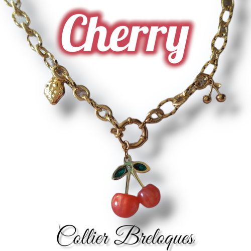 Collier cherry