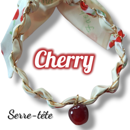 Serre-tête cherry