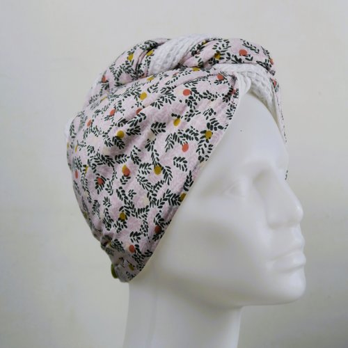 Serviette turban pour les cheveux