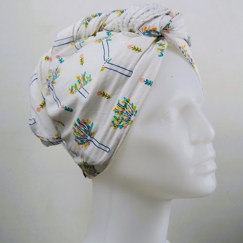Serviette turban pour les cheveux