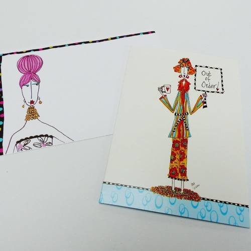Carte Out Of Order Carte Double Amusante Malade Avec Enveloppe Assortie Un Grand Marche