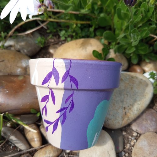 Decoration Pot De Fleur Terre Cuite
