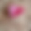 Broche coeur à paillettes bijoux cœur broche pin's broche bijou épingles en argile cadeau broche cœur rouge paillettes